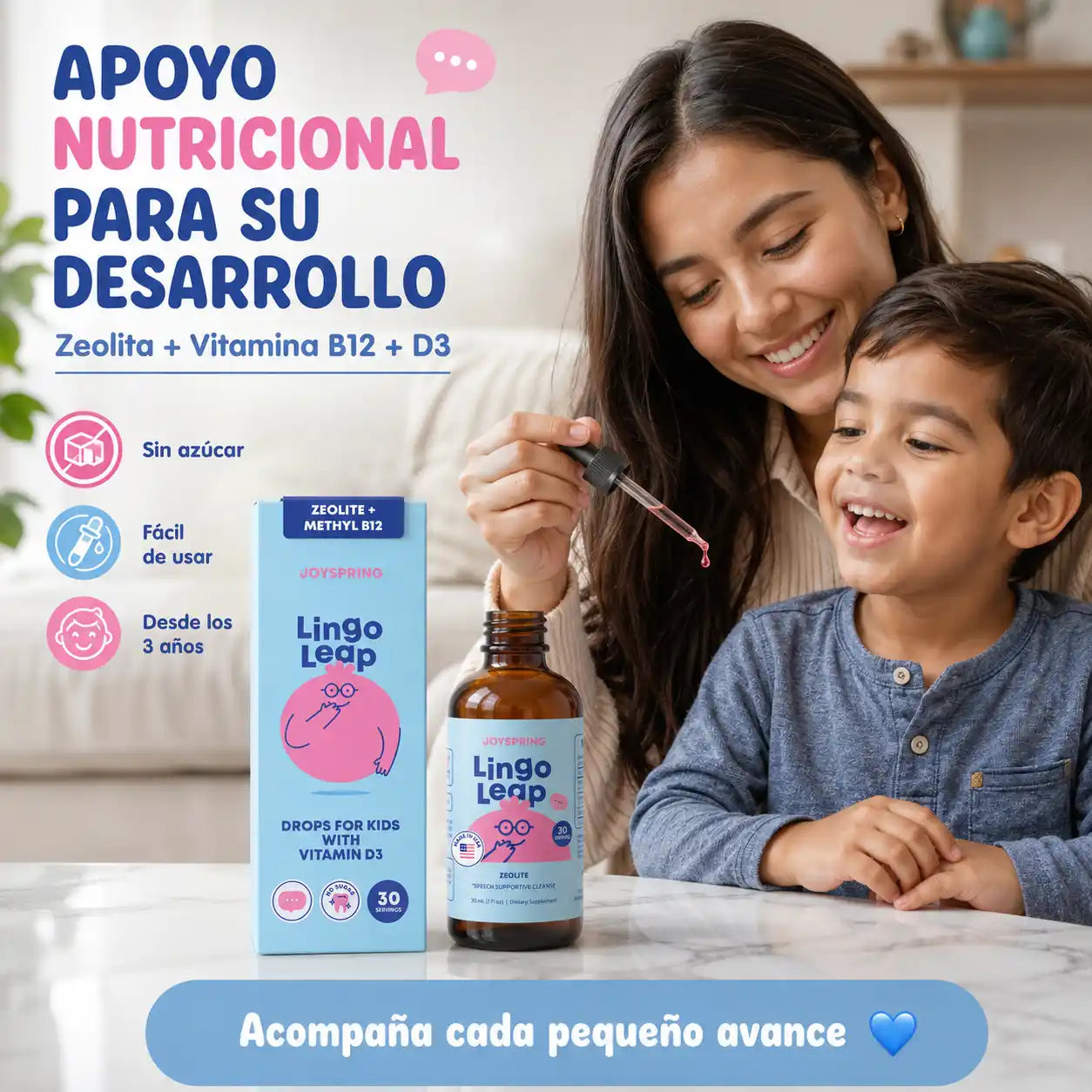 Lingo Leap™  | Apoyo diario para acompañar su desarrollo.